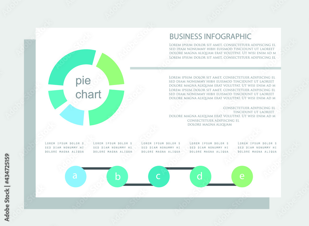 Brochure for business reports, cover layout and infographics Brochure for business reports, cover layout and infographics