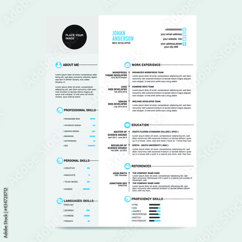 Creative Resume/Cv Design Template