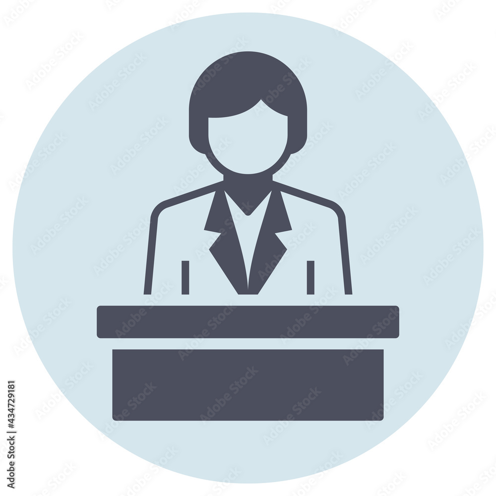 Glyph icon for leader. Glyph icon for leader.