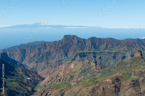 Tenerife over the clouds