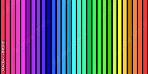 Gestreifter Hintergrund mit Regenbogen Farben