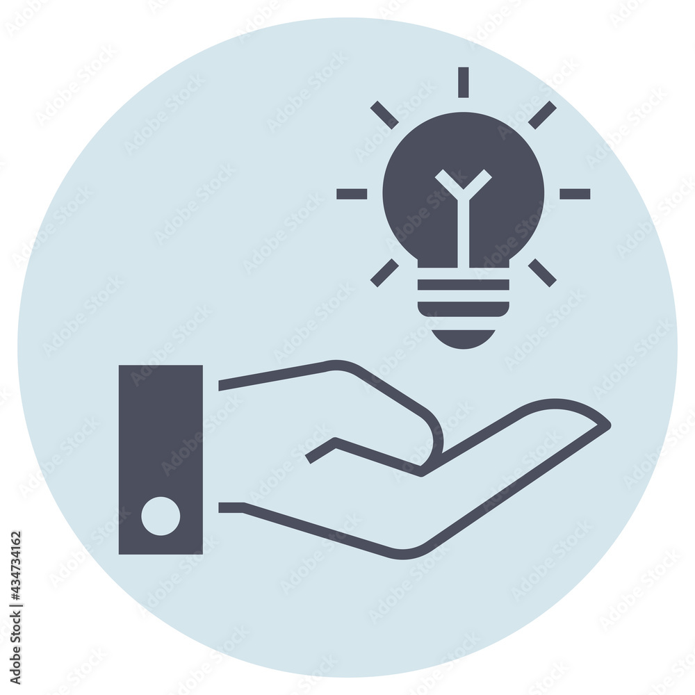 Glyph icon for idea. Glyph icon for idea.