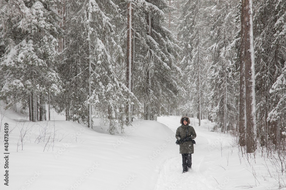 Fresh snow