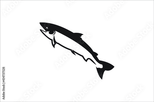 illustration of a salmon