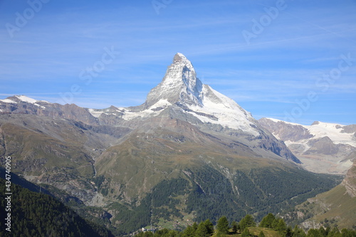 View of the Matterhorn from Zermatt, Switzerland