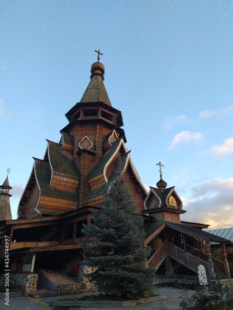 Wooden Church, Moscow, October 2020