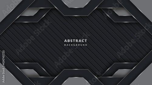Abstract Metallic Black White Background for Desktop Background, Desktop Gaming Background Mobile Gaming Background, Desktop Wallpaper, Mobile Wallpaper
