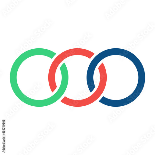 chain icon for joining together, hyperlink to connect the networks, linking the people in the world