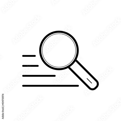 Search Icon. Magnifying Glass Icon. SVG Icon.