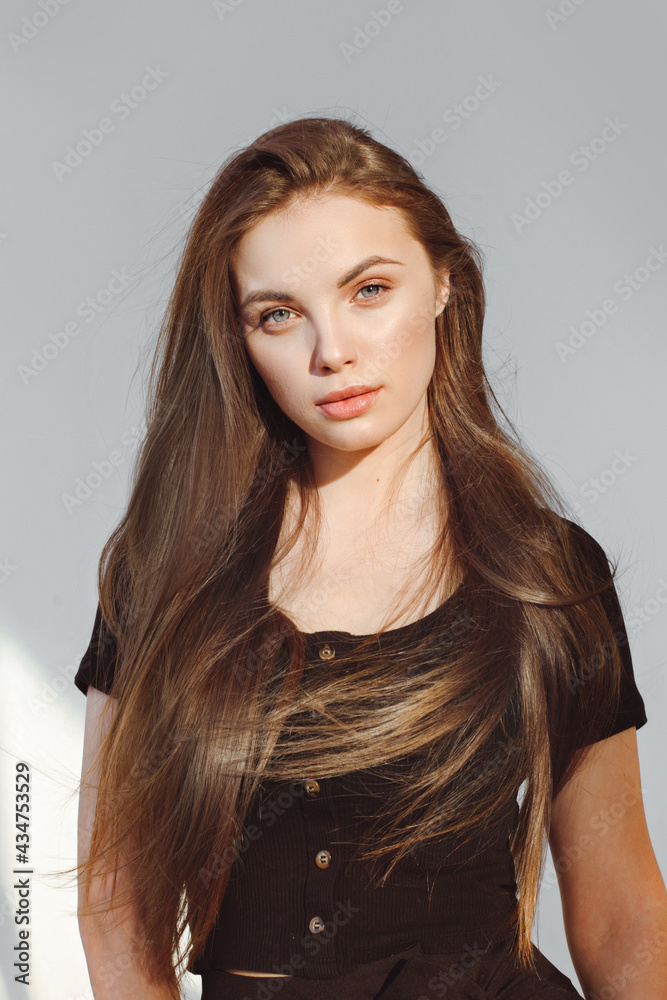 portrait of a beautiful girl glamorous girl portrait of a beautiful girl glamorous girl