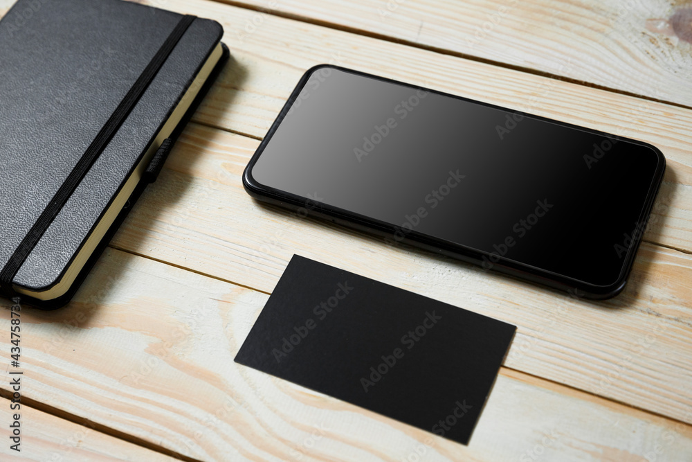 Business cards blank. Mockup on color background. Business cards blank. Mockup on color background.