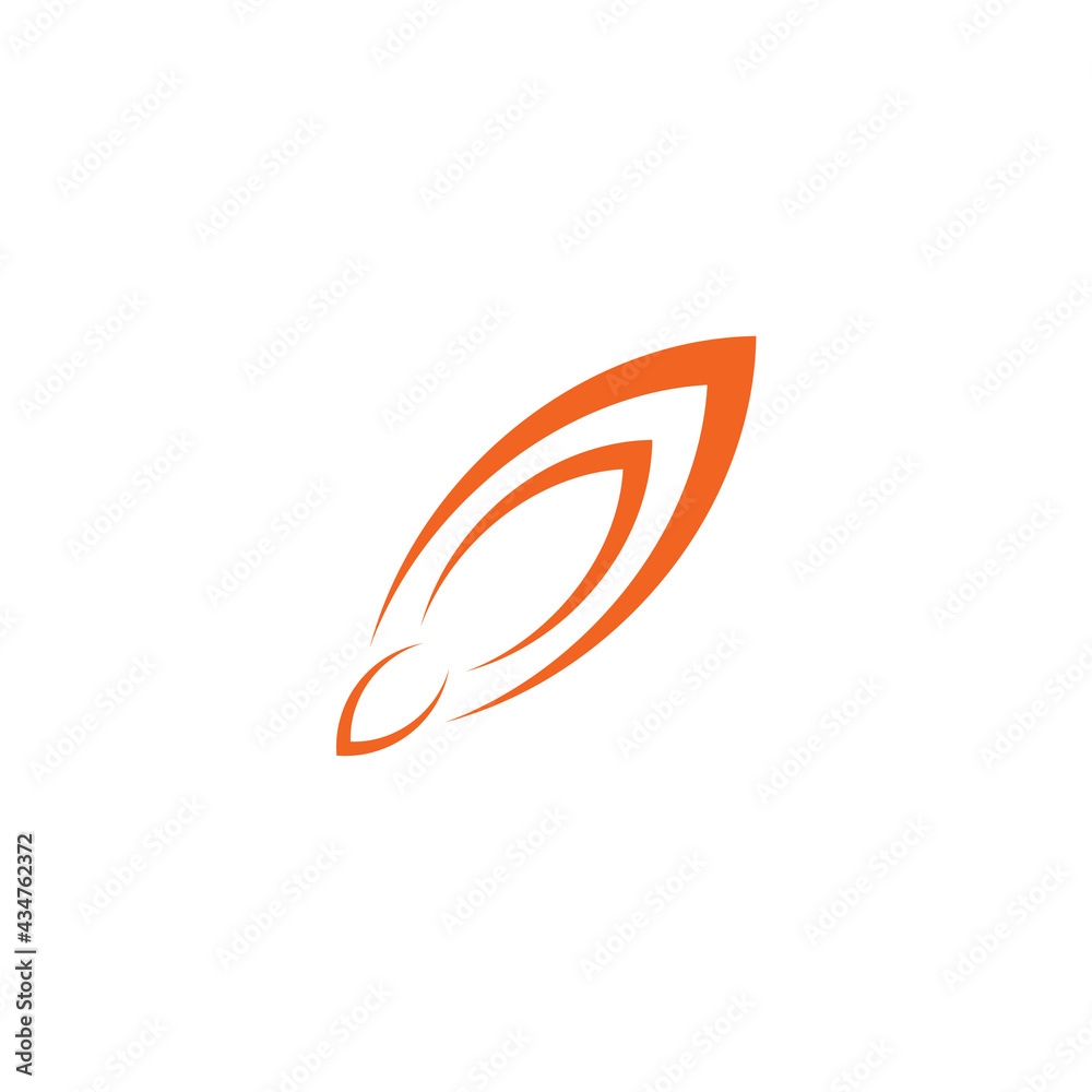 Torpedo rocket logo design template Torpedo rocket logo design template