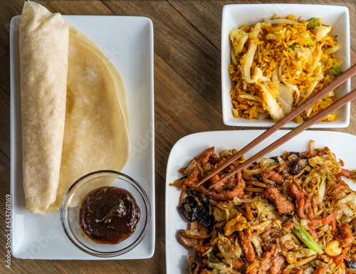 Photography Moo Shu Pork Pancakes