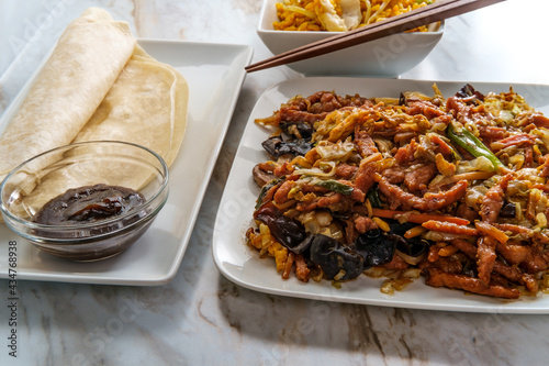 Foto Moo Shu Pork Pancakes