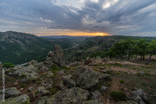 Rhodopes Mountain Range in Southeastern Europe, Bulgaria
