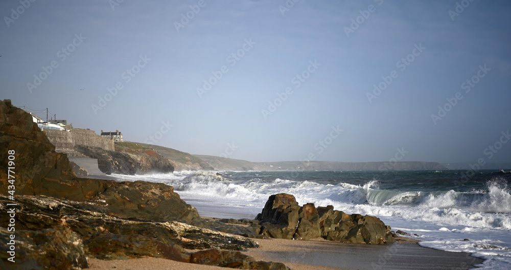beautiful coastline, rocky, surf, surfing, breaking waves, beauty, rough sea, Cornwall, iconic, beautiful beach, worlds best beaches, wild