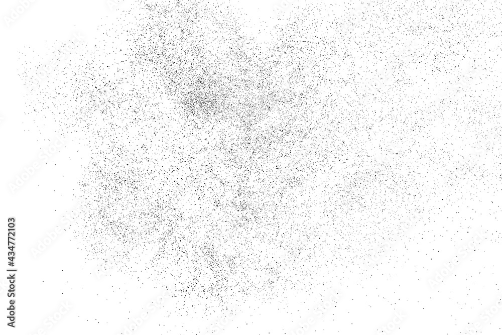 Distressed black texture. Dark grainy texture on white background. Dust overlay textured. Grain noise particles. Rusted white effect. Grunge design elements. Vector illustration, EPS 10. Distressed black texture. Dark grainy texture on white background. Dust overlay textured. Grain noise particles. Rusted white effect. Grunge design elements. Vector illustration, EPS 10.