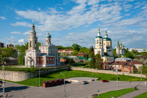 The Princely Fortress (Kremlin) of Serpukhov served as a powerful stone citadel on the southern approaches to Moscow. The Kremlin remained intact until 1932, after which it was destroyed      