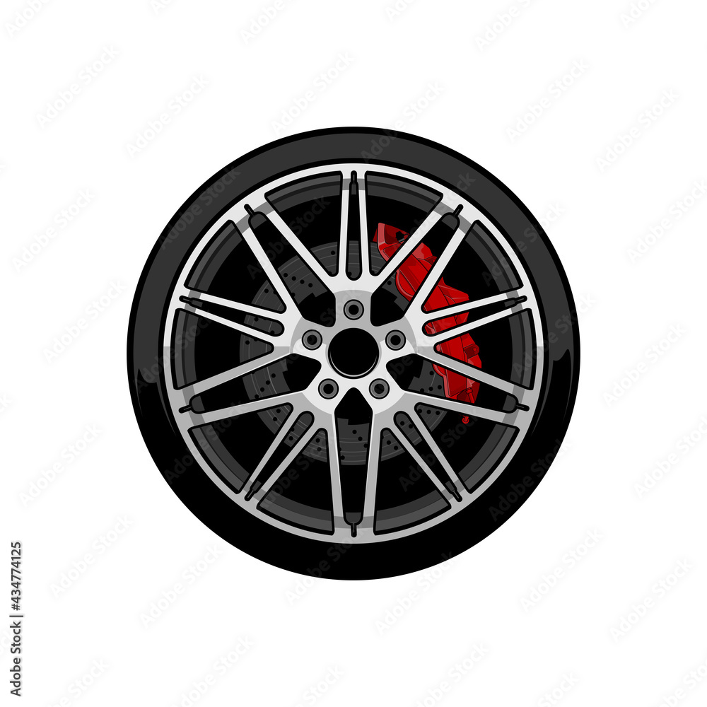 Wheels vector