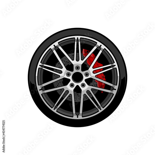 Wheels vector
