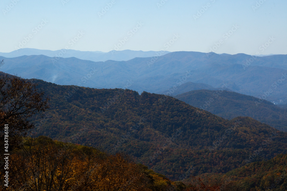 Obraz premium Mountains from the Great Smoky Mountains