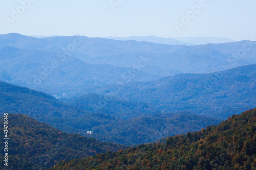 Mountains from the Great Smoky Mountains © Allen Penton