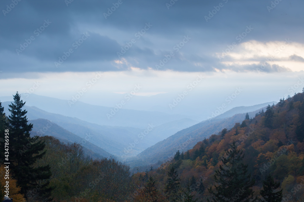 Great Smoky Mountains at sunrise