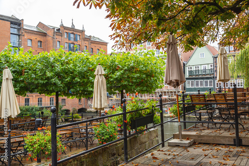 Konstfotografi Gastronomie in der Altstadt zu Lüneburg