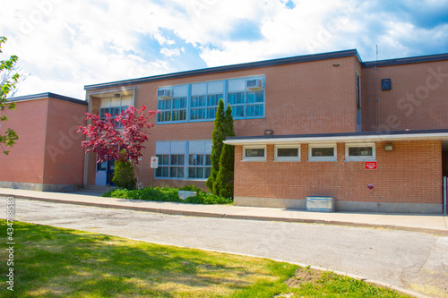 Suburban public elementary school