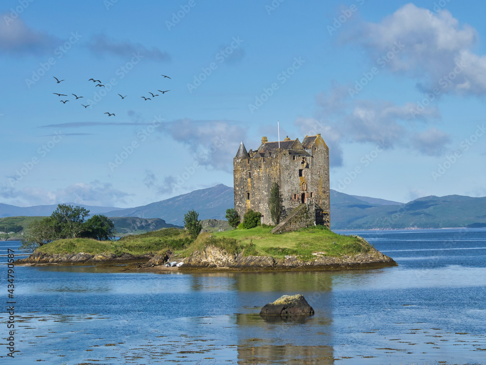 Castle Stalker Appin Fort William Scotland