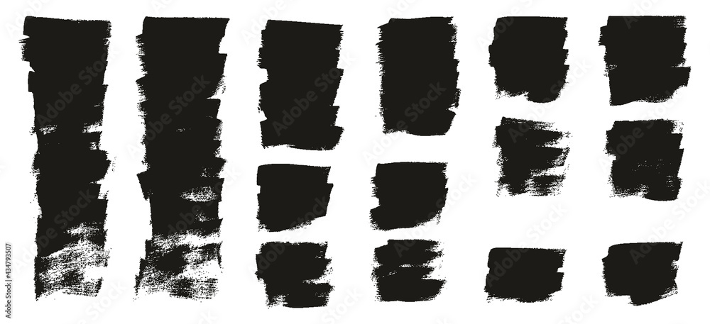 Flat Calligraphy Paint Brush Regular Short Background High Detail Abstract Vector Background Extra Set Flat Calligraphy Paint Brush Regular Short Background High Detail Abstract Vector Background Extra Set
