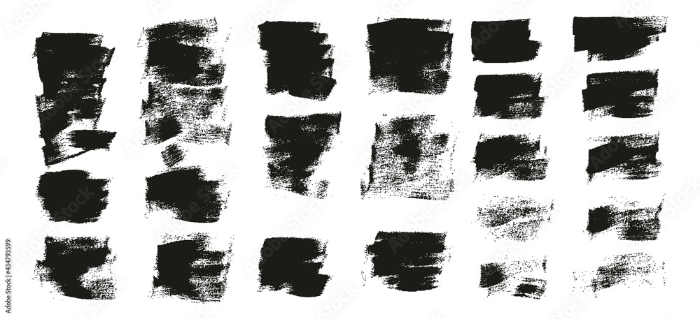 Flat Calligraphy Paint Brush Regular Short Background High Detail Abstract Vector Background Extra Set Flat Calligraphy Paint Brush Regular Short Background High Detail Abstract Vector Background Extra Set