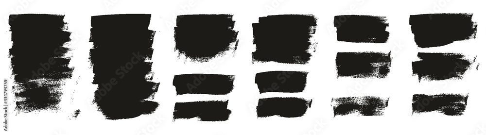 Flat Calligraphy Paint Brush Regular Short Background High Detail Abstract Vector Background Extra Set Flat Calligraphy Paint Brush Regular Short Background High Detail Abstract Vector Background Extra Set