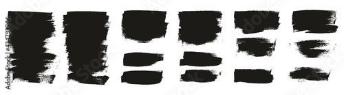 Flat Calligraphy Paint Brush Regular Short Background High Detail Abstract Vector Background Extra Set 