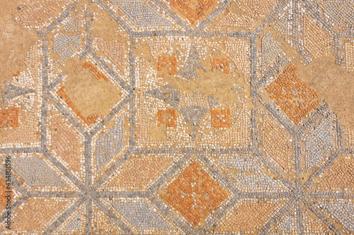 Greek mosaic in Dion. Pieria  Greece