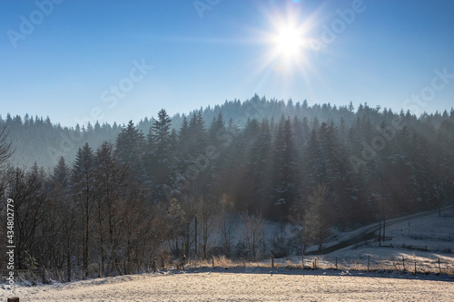 Obraz na płótnie Beskid Makowski w salonie