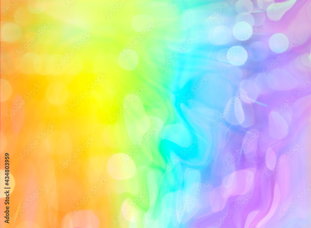 Abstract fantastic rainbow background with highlights Abstract fantastic rainbow background with highlights