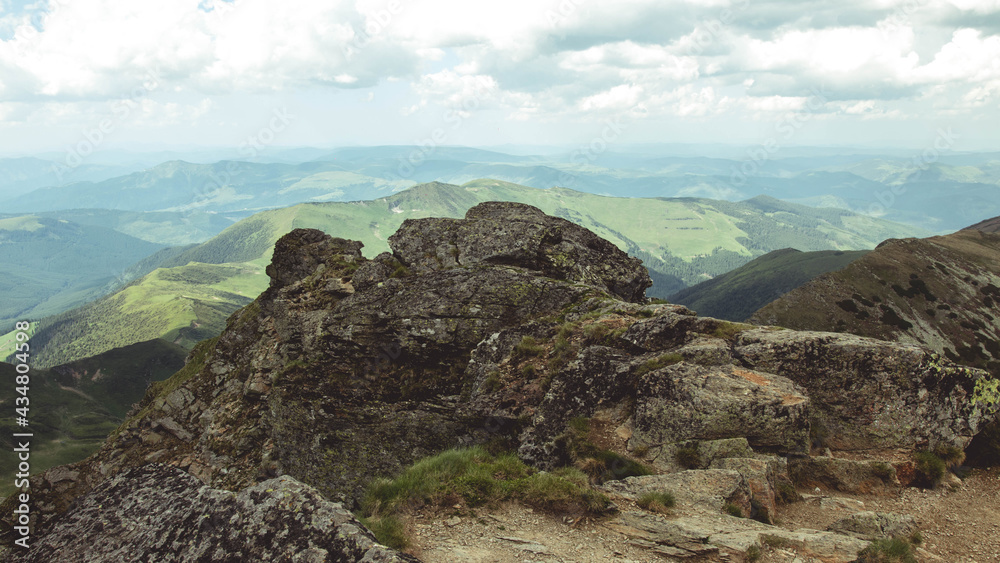 Fototapeta premium Varful Ineu - muntii rodnei