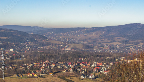 Panorama miasteczka
