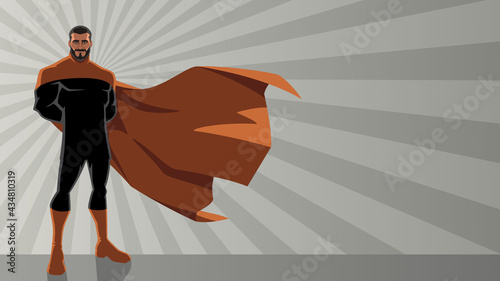 Middle Eastern Superhero Ray Light