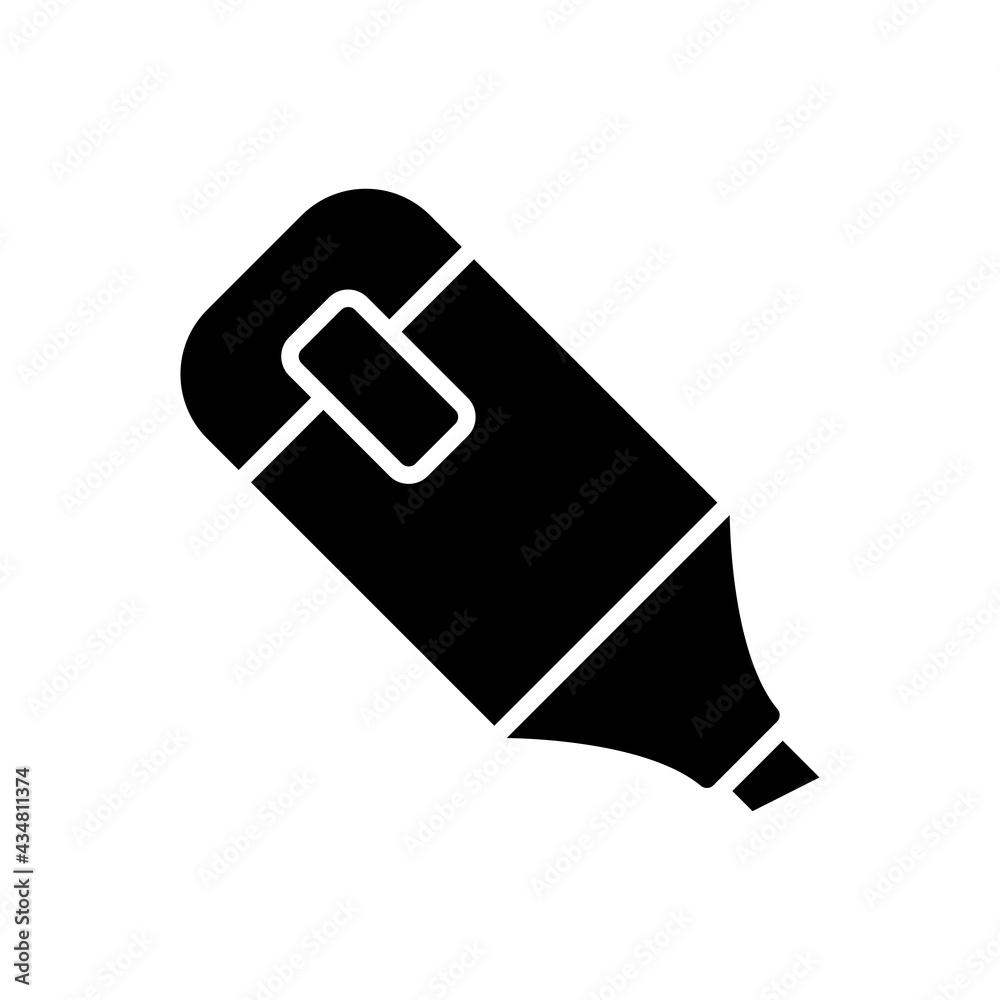 highlighter icon design vector template highlighter icon design vector template