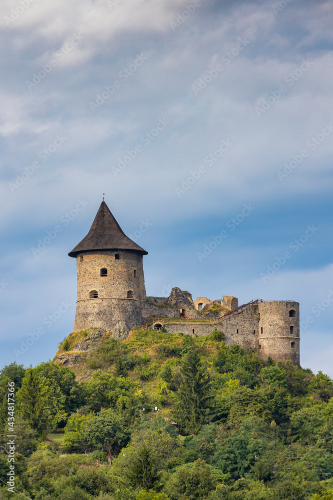castle Somoska on Slovakia Hungarian border
