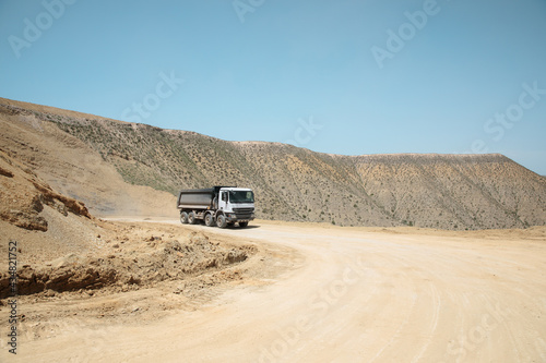 truck driving in the dust © Daniel