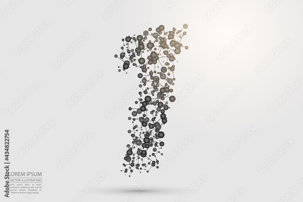 Abstract number one, figure 1, consisting of triangles, circles, spots of decay, stars. Vector eps 10. Abstract number one, figure 1, consisting of triangles, circles, spots of decay, stars. Vector eps 10.