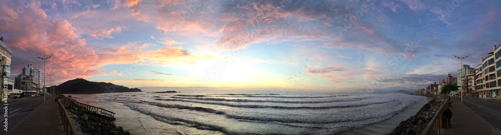 Sunrise at the beach