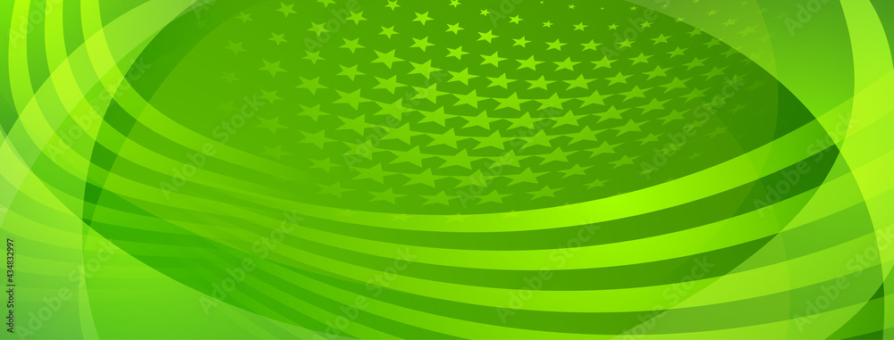 USA independence day abstract background with elements of american flag in green colors USA independence day abstract background with elements of american flag in green colors