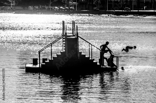 Kids playing