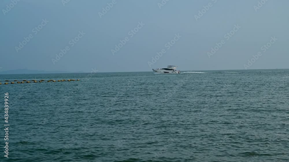 Boat Cruising to Blue Water in Thailand Boat Cruising to Blue Water in Thailand