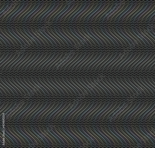 The Seamless Colorful Metallic Striped Texture