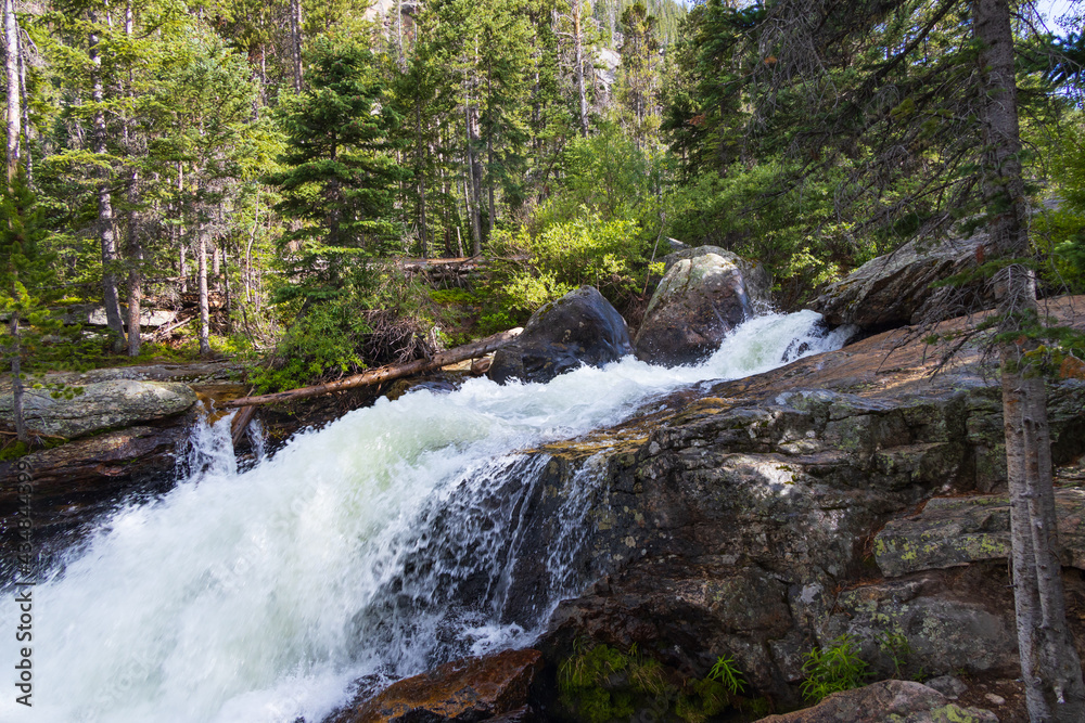 North St. Vrain Creek in Rocky Mountain National Park, Colorado North St. Vrain Creek in Rocky Mountain National Park, Colorado